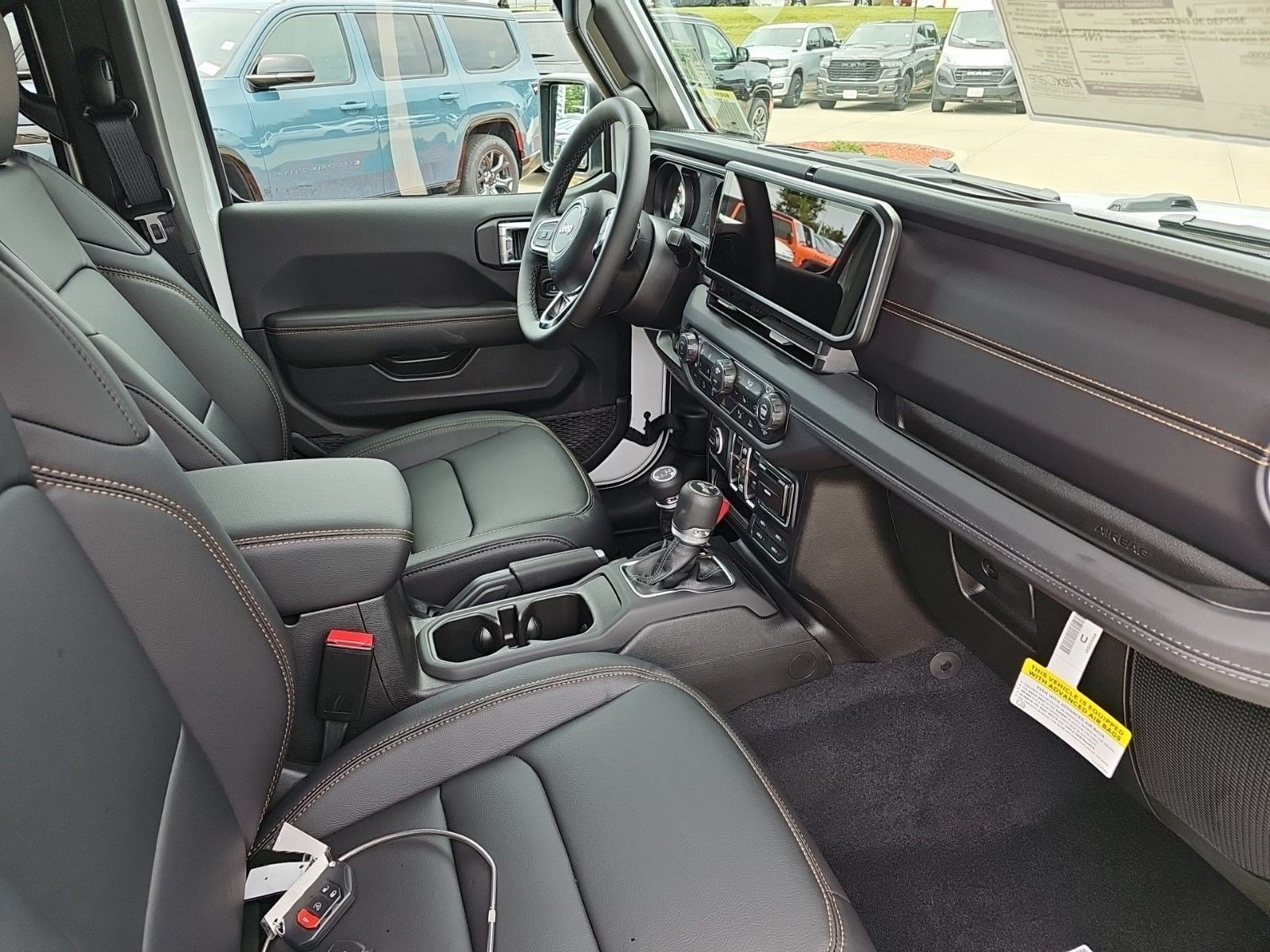 New 2026 Bright White Clearcoat Jeep Sahara image 9