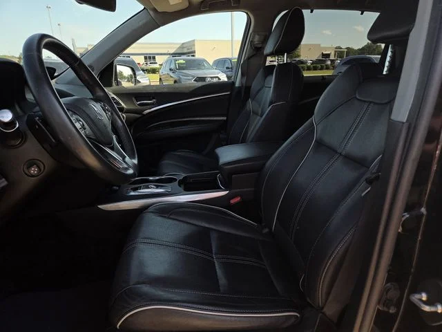 Used 2017 Crystal Black Pearl Acura Sport-Hybrid SH-AWD with Advance package image 13