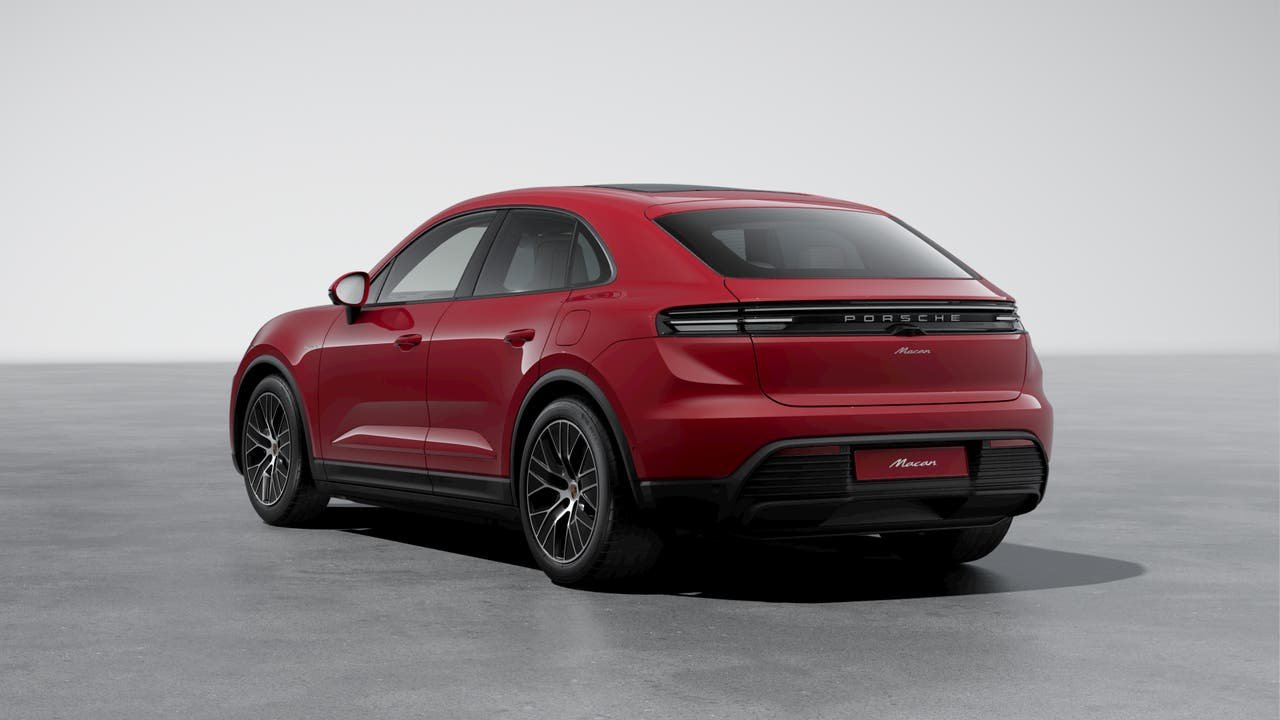 New 2026 Carmine Red Porsche Electric image 3