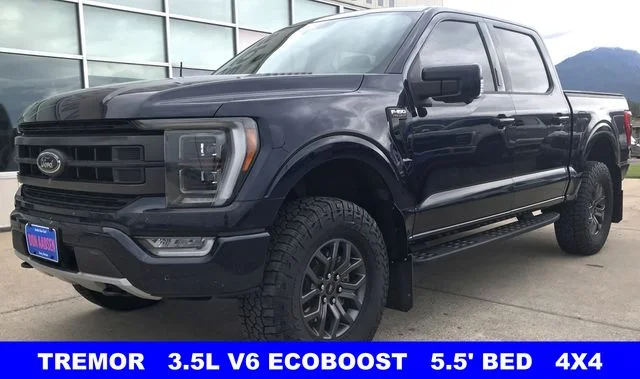 Used 2022 Blue Ford Tremor image 4