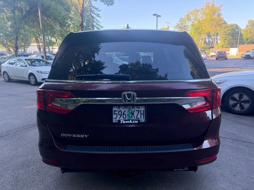 Used 2018 Deep Scarlet Pearl Honda EX-L image 3