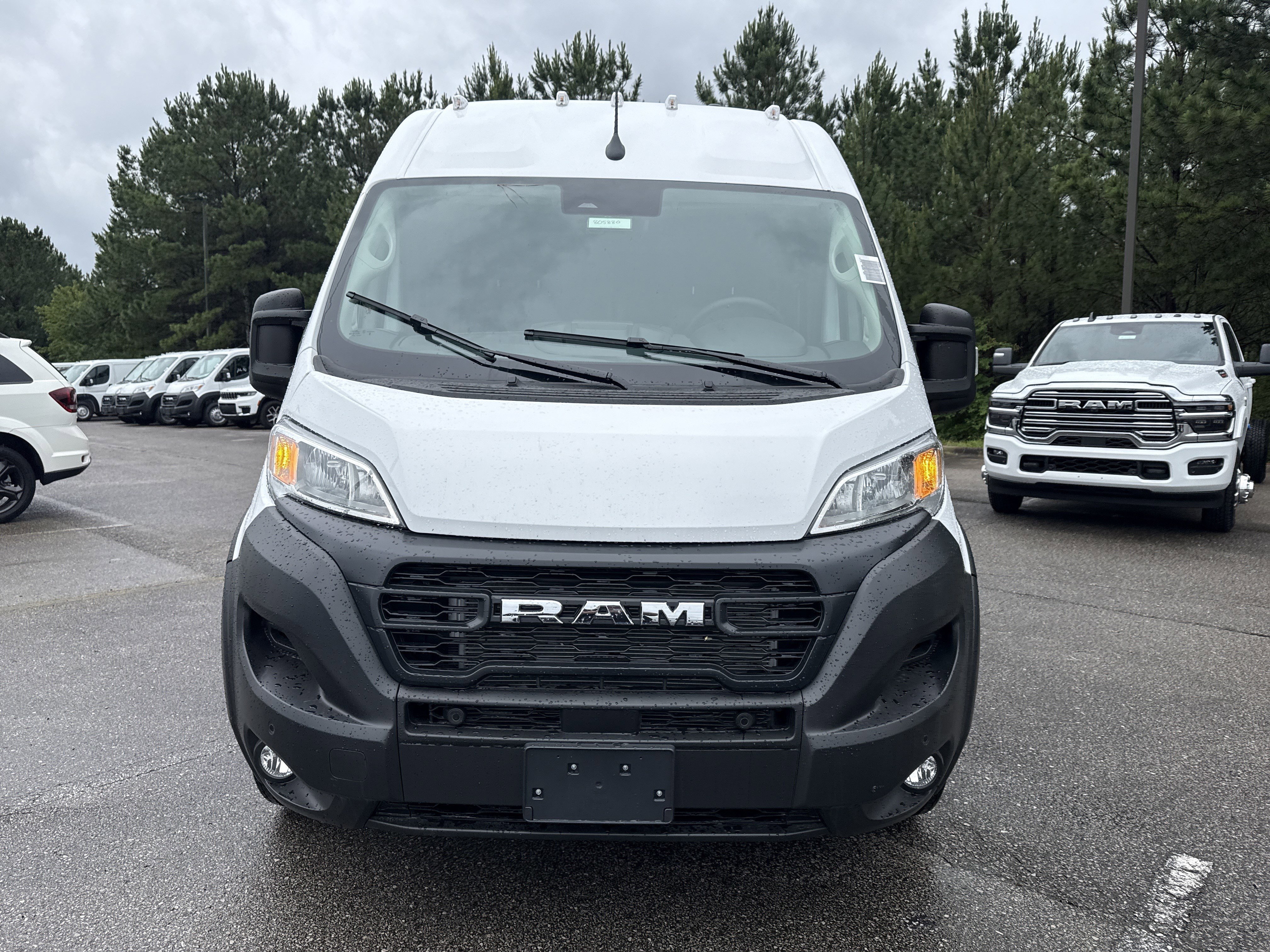 New 2026 Bright White Clearcoat RAM High Roof image 2