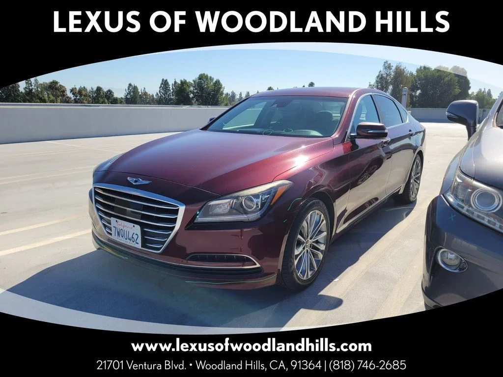 Used 2017 Red Genesis 3.8 image 1