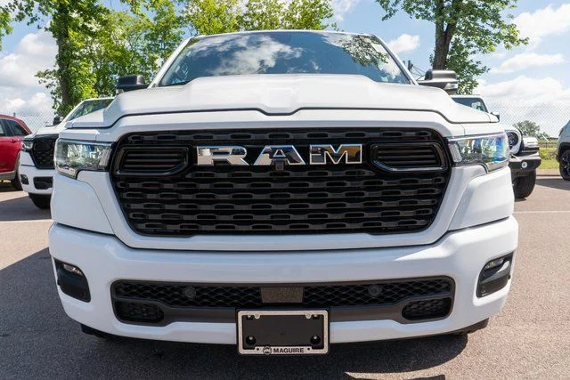 New 2026 Bright White Clear-Coat Exterior Paint RAM Big Horn/Lone Star image 3