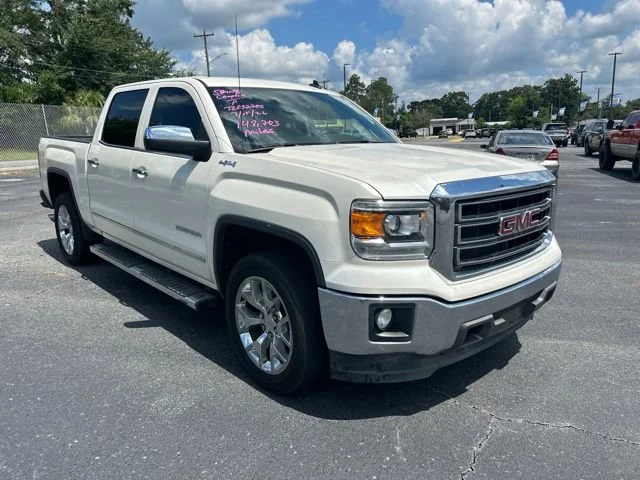 Used 2014 White Diamond Tricoat GMC SLT image 6
