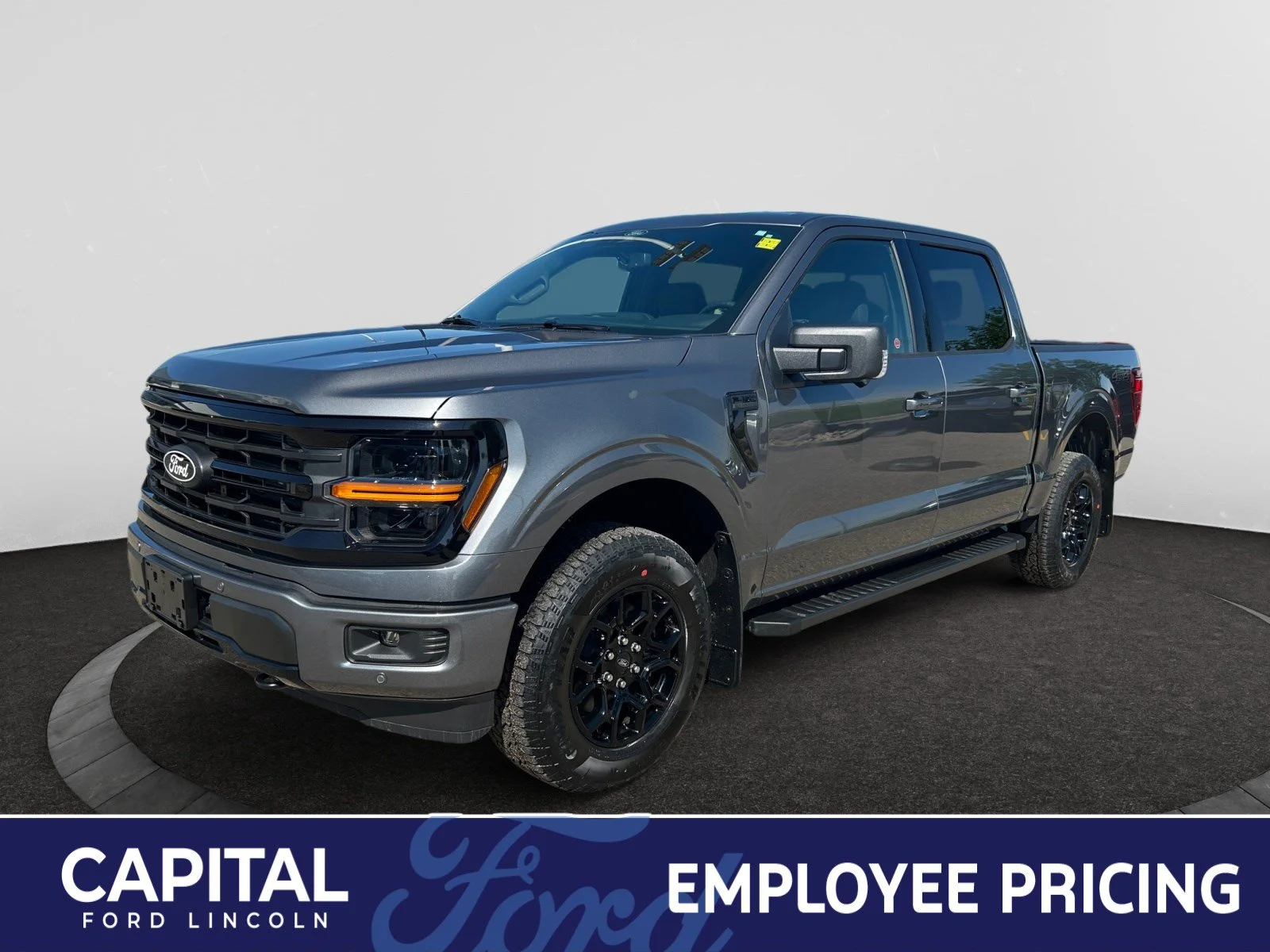New 2026 Carbonized Grey Metallic Ford XLT image 1