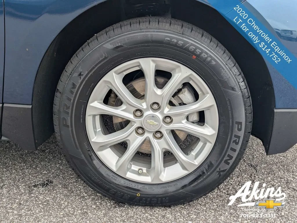 Used 2020 PACIFIC BLUE METALLIC Chevrolet LT image 12