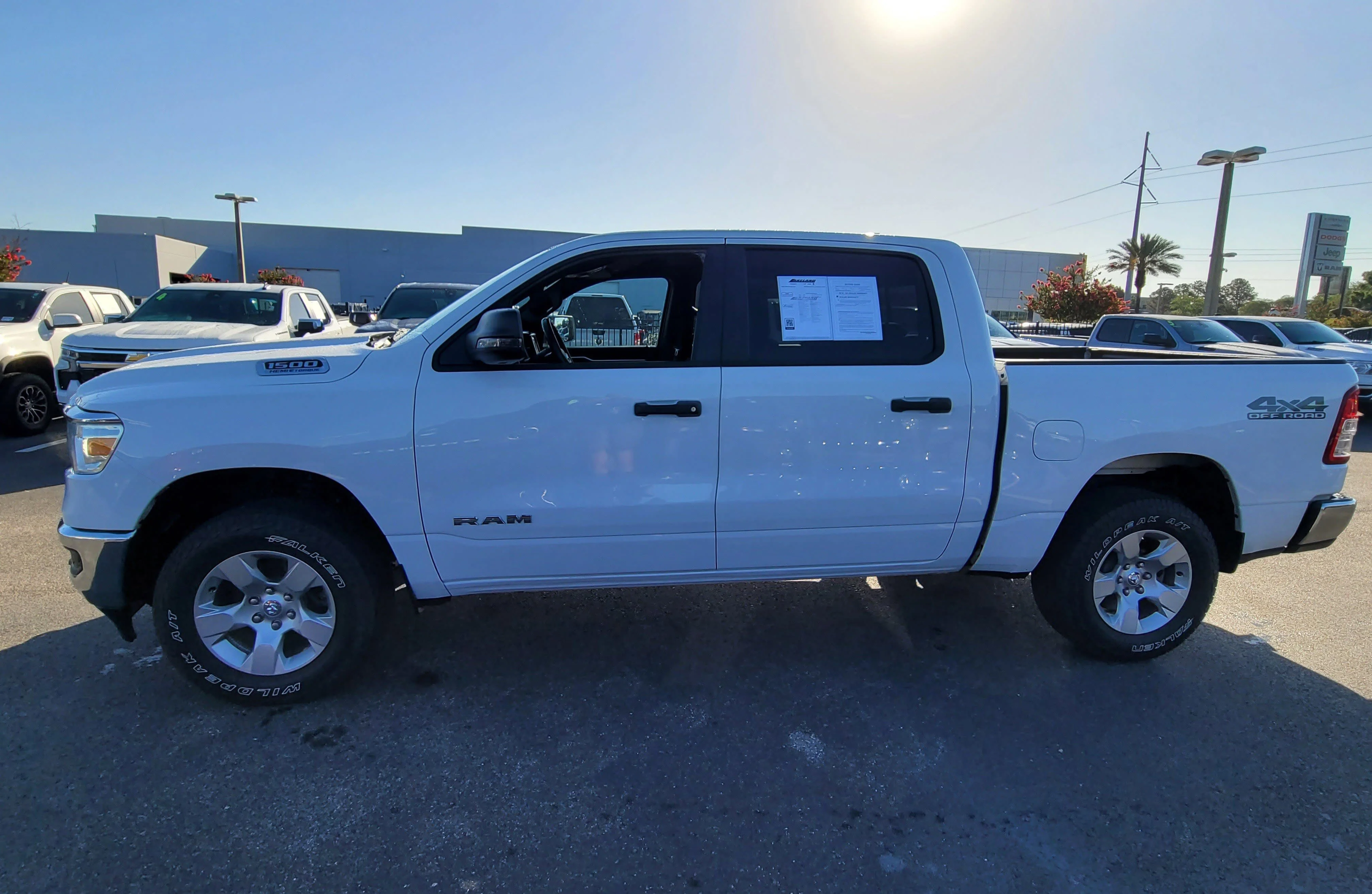 Used 2023 Bright White Clearcoat Ram Big Horn image 7