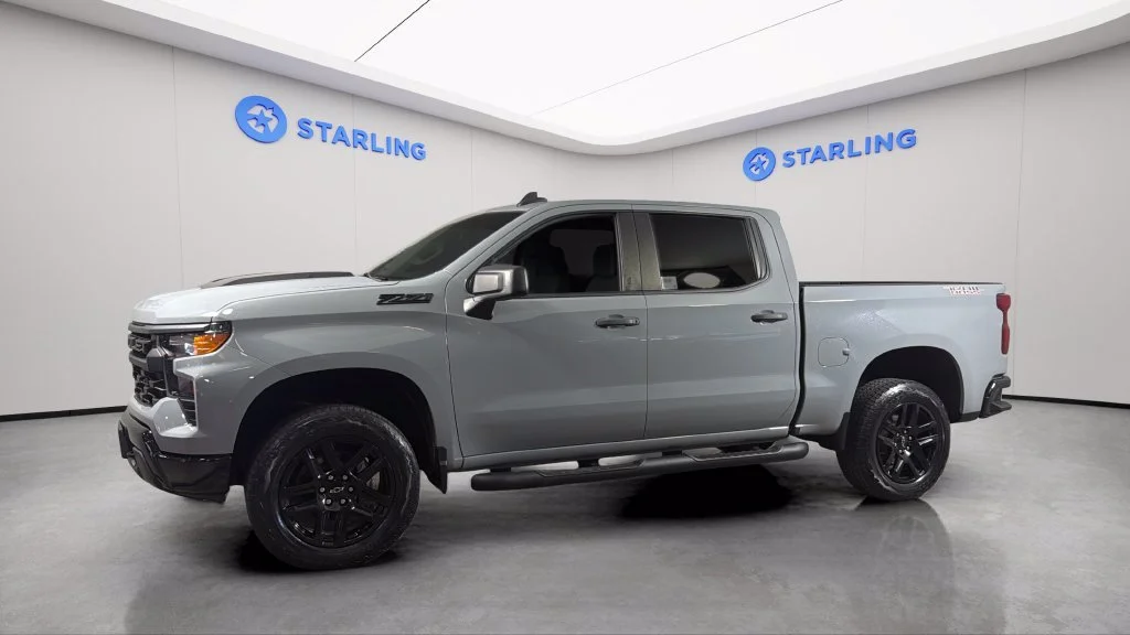 Used 2024 Slate Gray Metallic Chevrolet Custom Trail Boss image 2