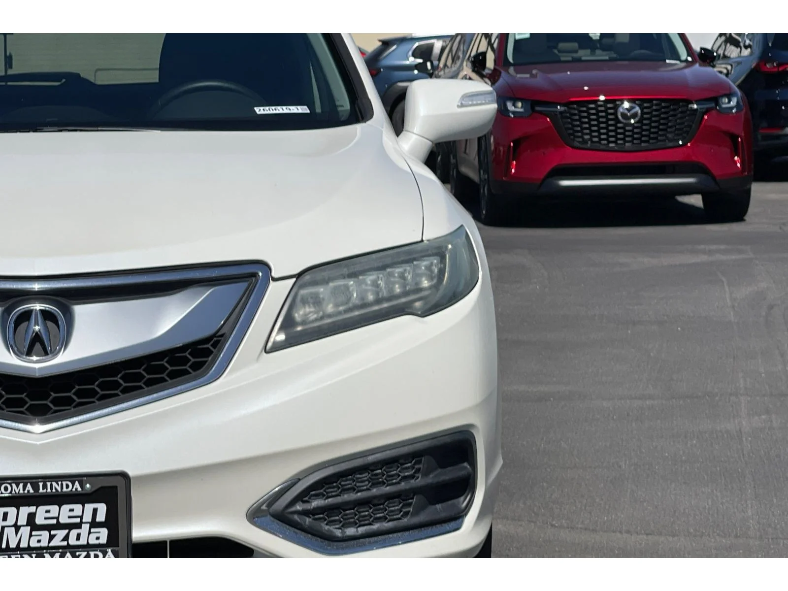 Used 2017 White Diamond Pearl Acura w/AcuraWatch Plus image 53