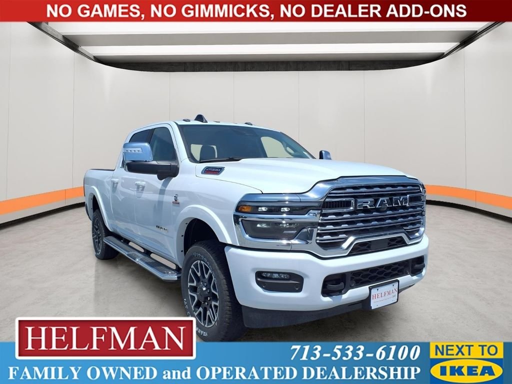 New 2026 Bright White Clearcoat RAM Limited Longhorn image 1