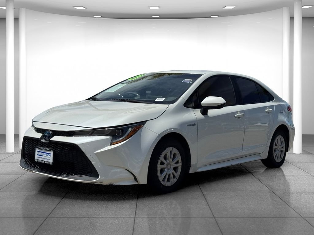 Used 2021 Toyota Corolla LE with VIN JTDEAMDE9MJ018643 for sale in Moreno Valley, CA