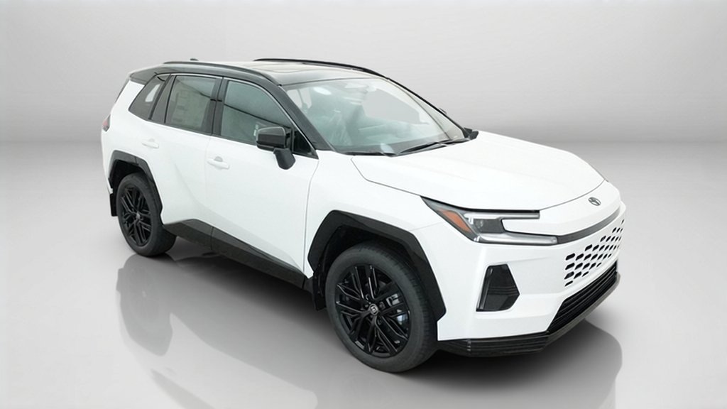 New 2026 Wind Chill Pearl with Midnight Black Metallic roof Toyota XSE image 7