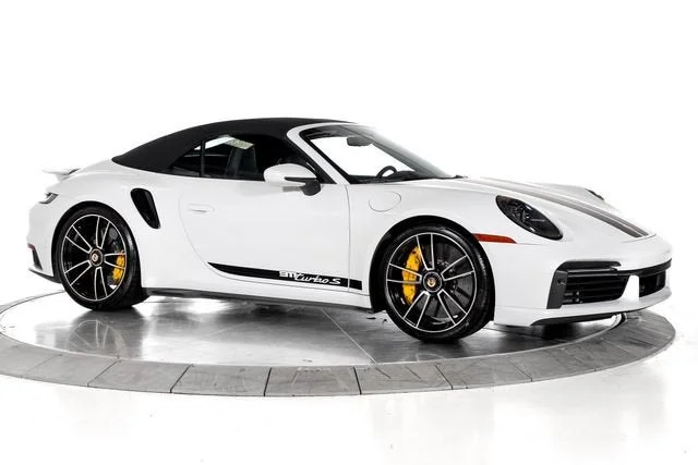 Used 2022 White Porsche Turbo S image 7