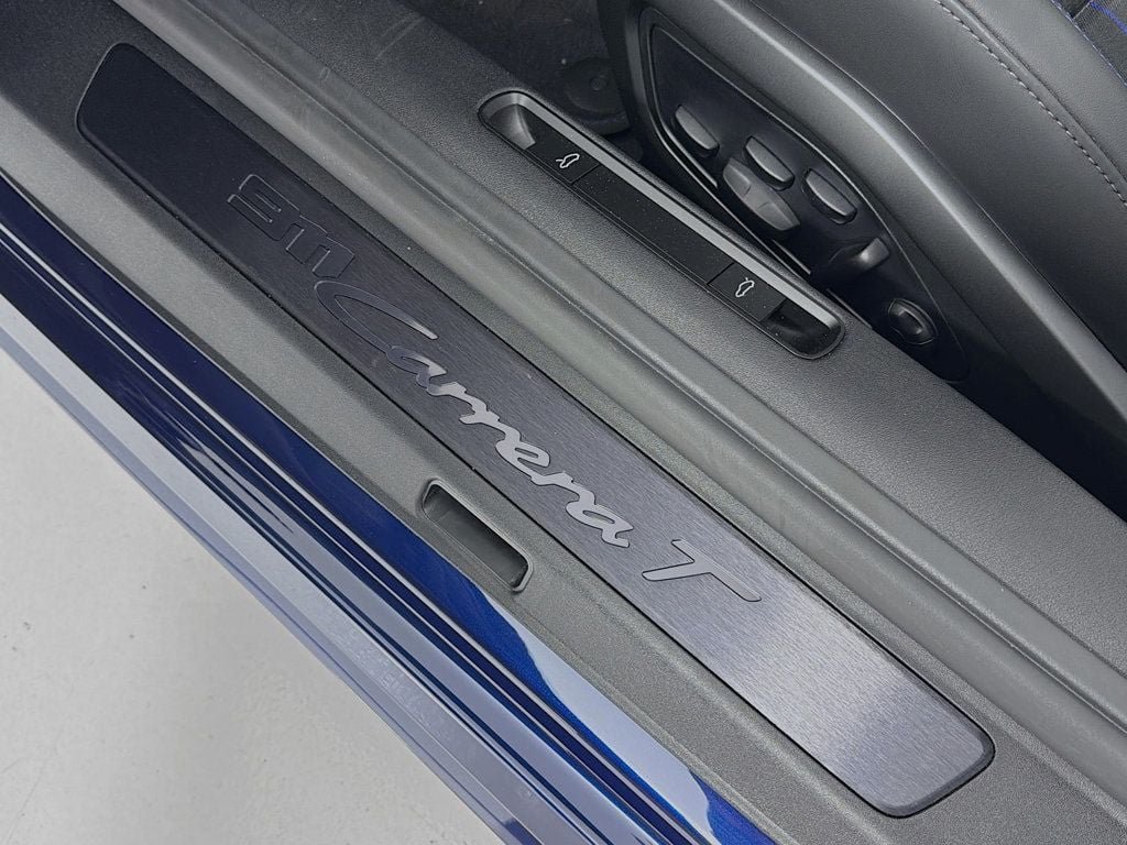 Used 2026 Gentian Blue Metallic Porsche Carrera T Cabriolet image 14