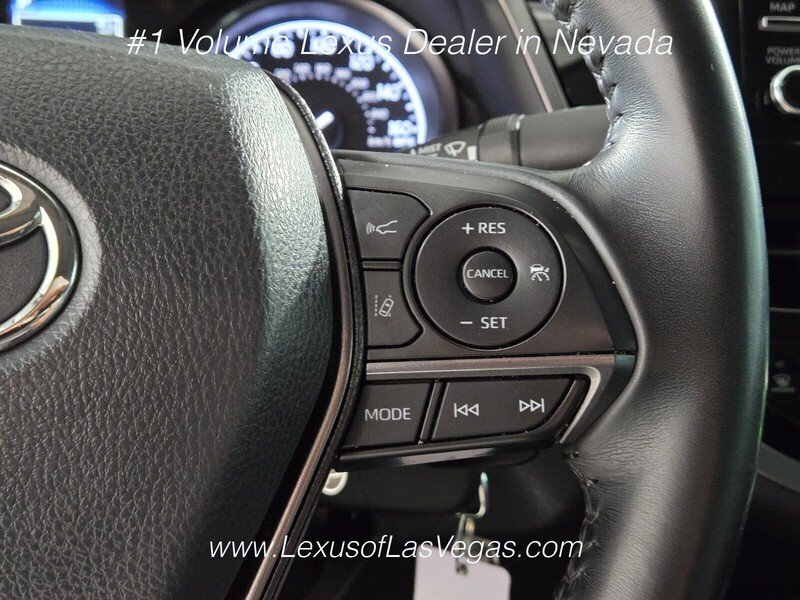 Used 2022 Midnight Black Metallic Toyota SE image 32