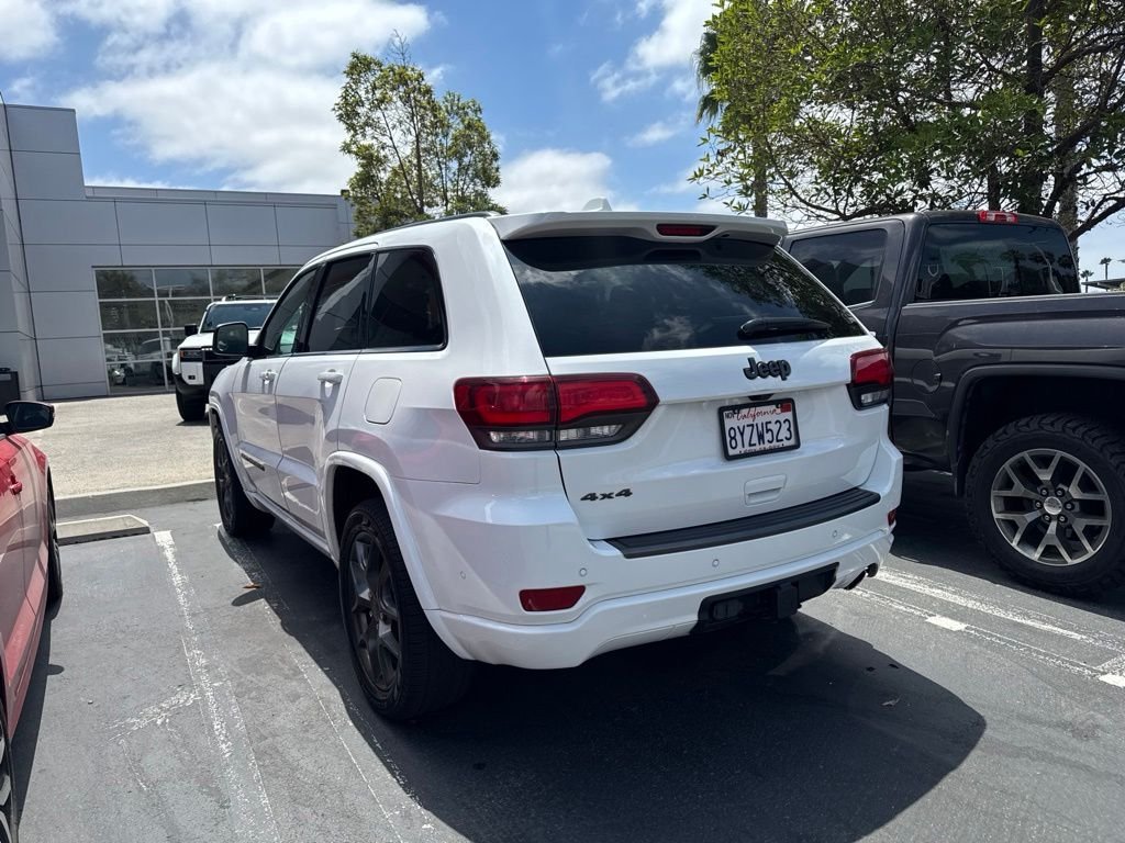 Used 2021 White Jeep Limited image 4