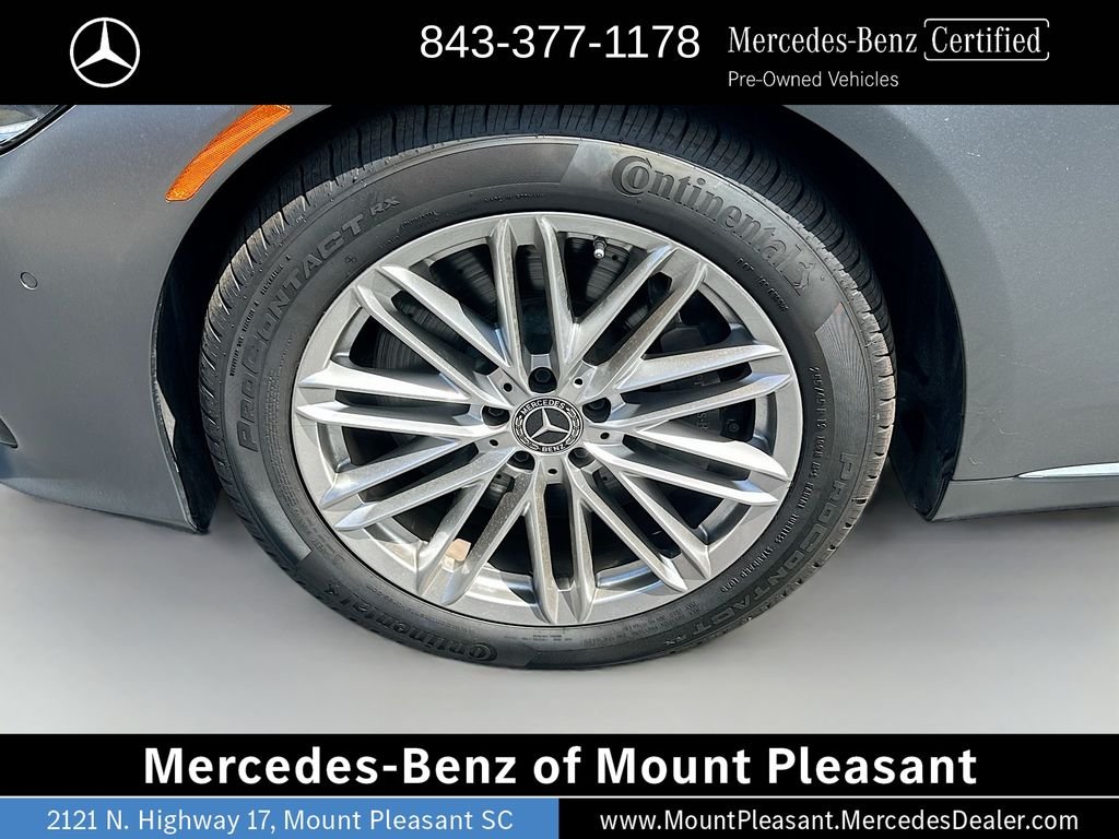 Certified Used 2022 MANUFAKTUR Selenite Gray Magno Mercedes-Benz S 580 image 32