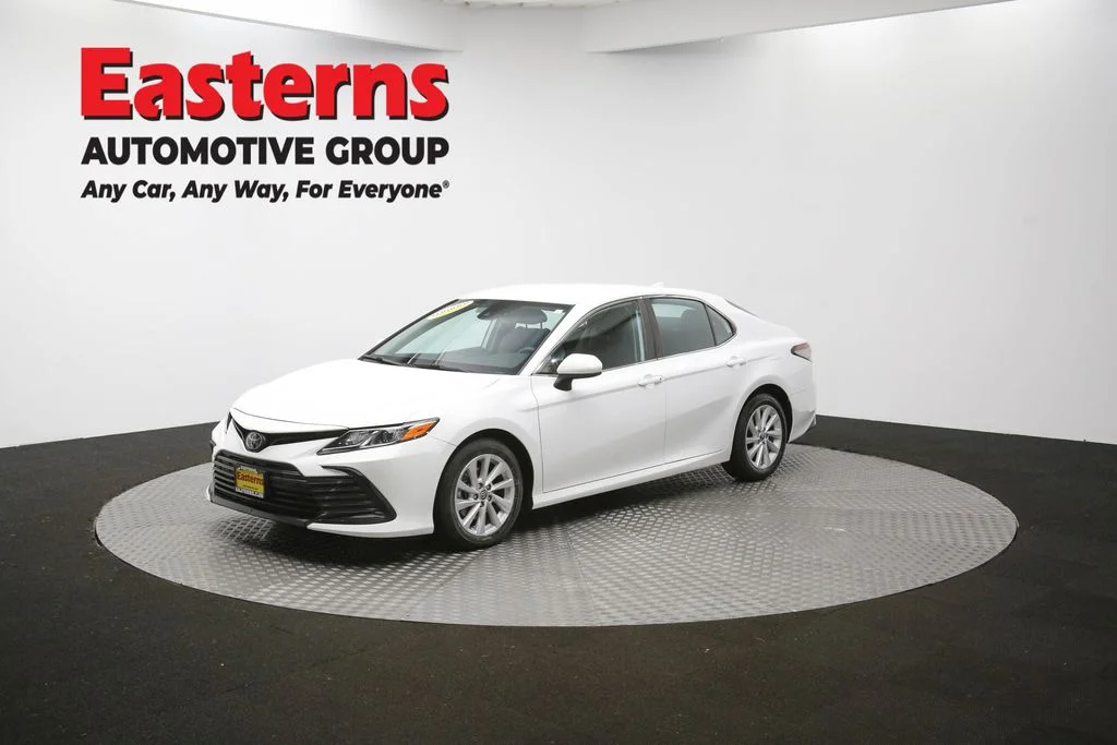 Used 2022 White Toyota LE image 53