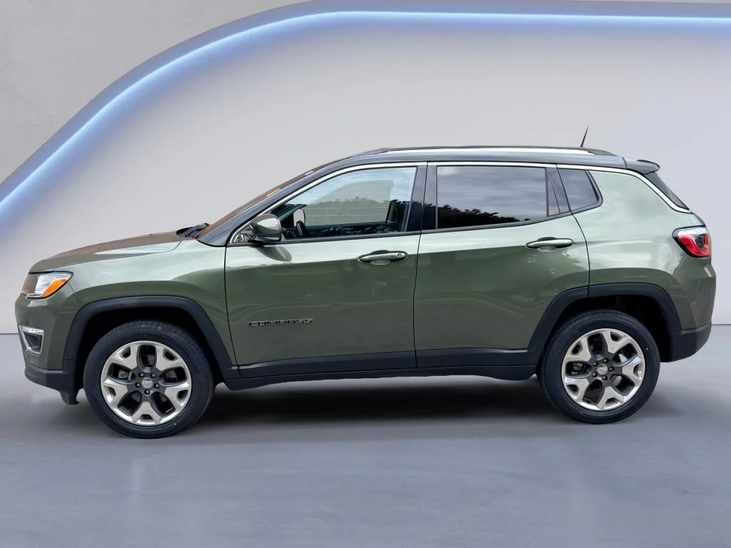 Used 2020 Olive Green Pearlcoat Jeep Limited image 2