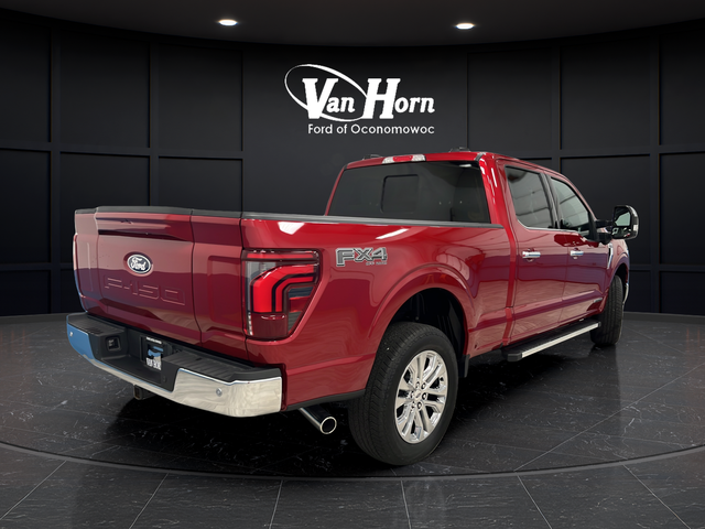 Used 2025 Rapid Red Metallic Tinted Clearcoat Ford Lariat image 7
