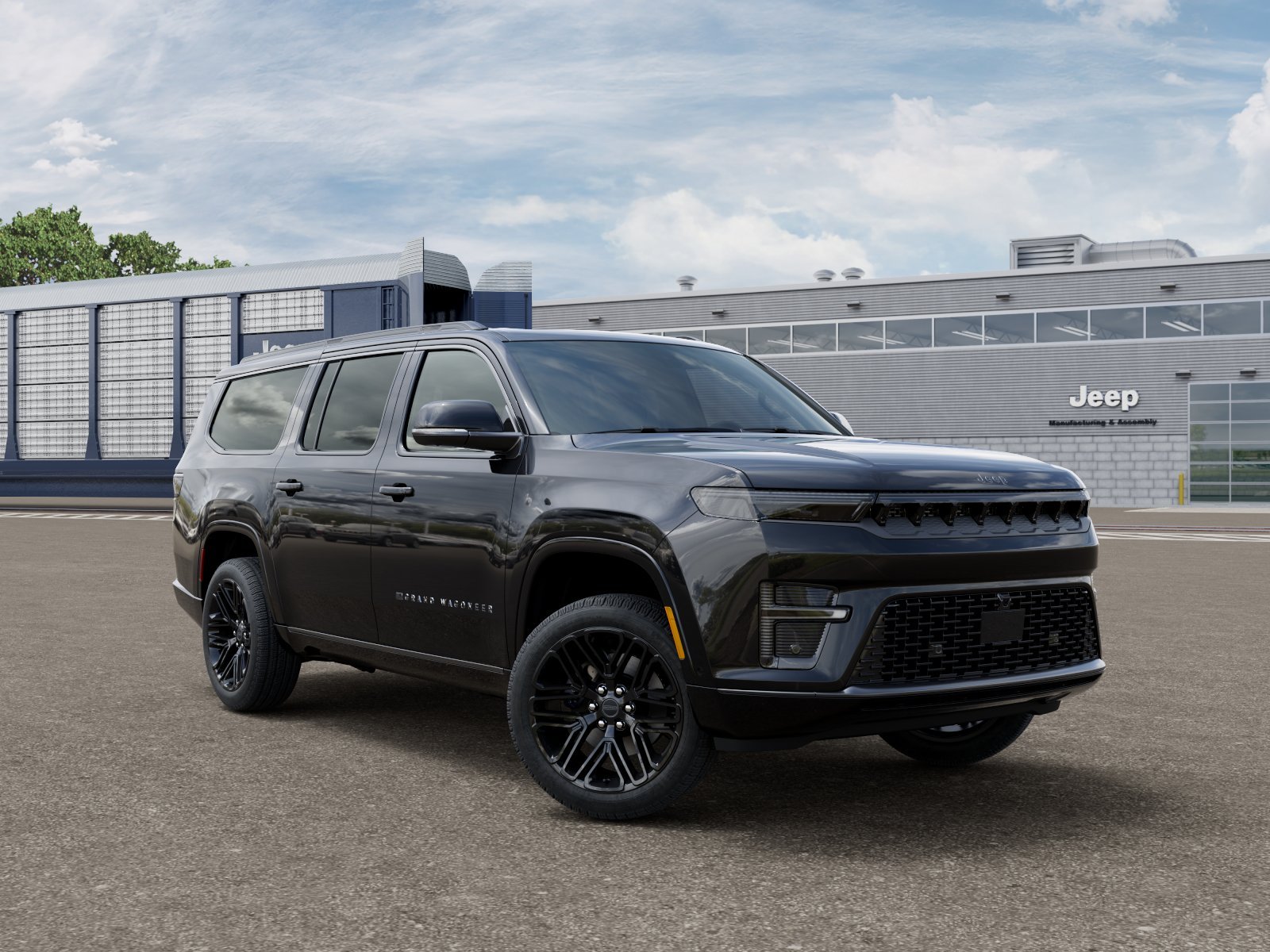 New 2026 High Gloss Black Exterior Paint Jeep Limited Reserve image 3
