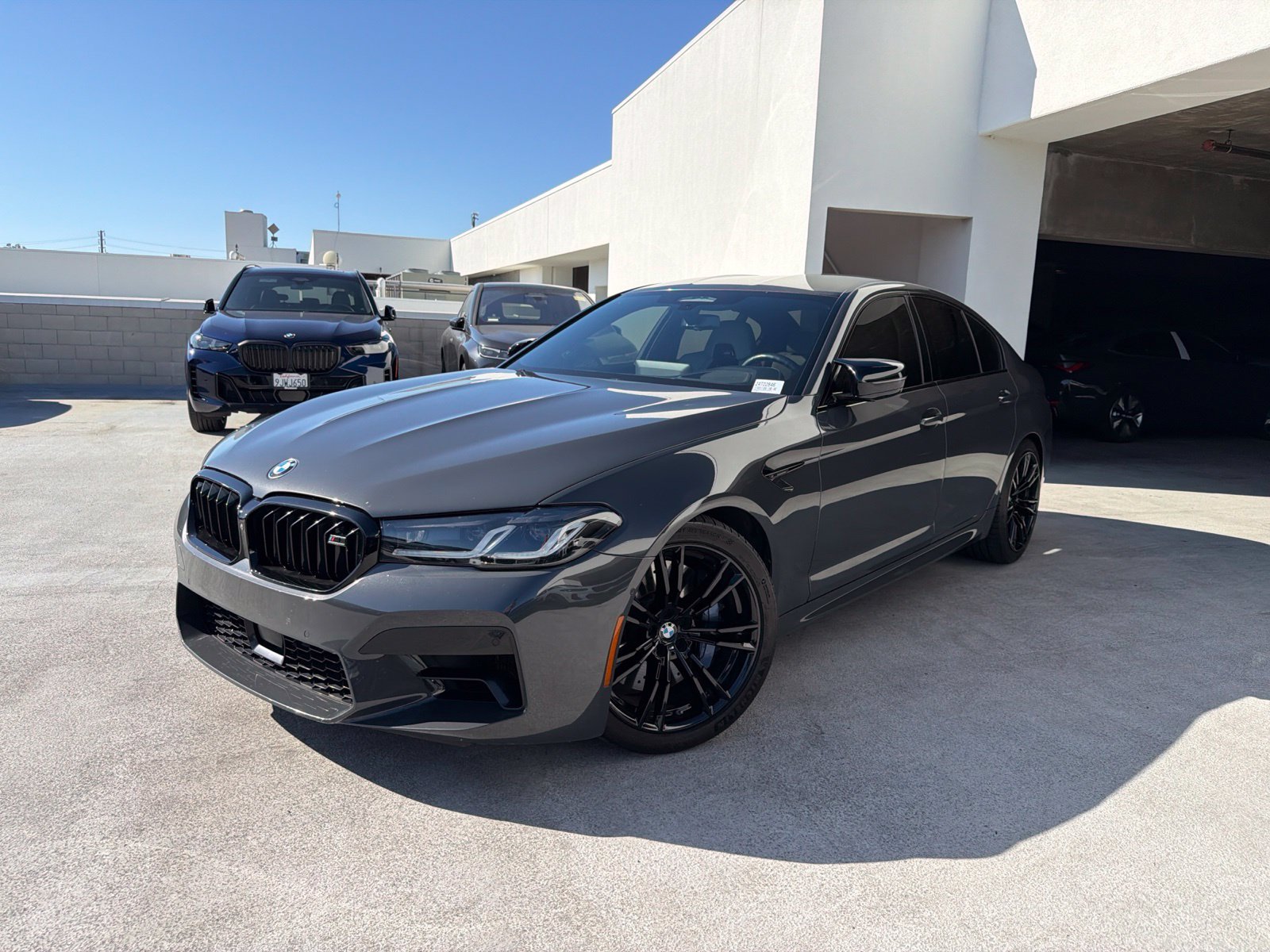 Used 2021 Brands Hatch Grey Metallic BMW Base image 3