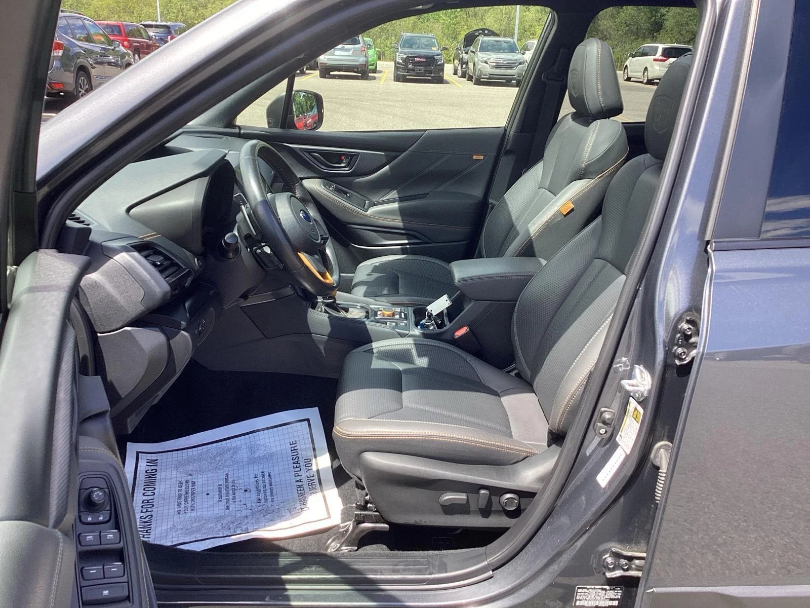 Used 2024 Magnetite Gray Metallic Subaru Wilderness image 15