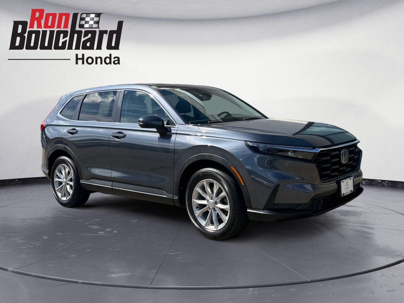 Certified Used 2023 Meteorite Gray Metallic Honda EX-L image 1