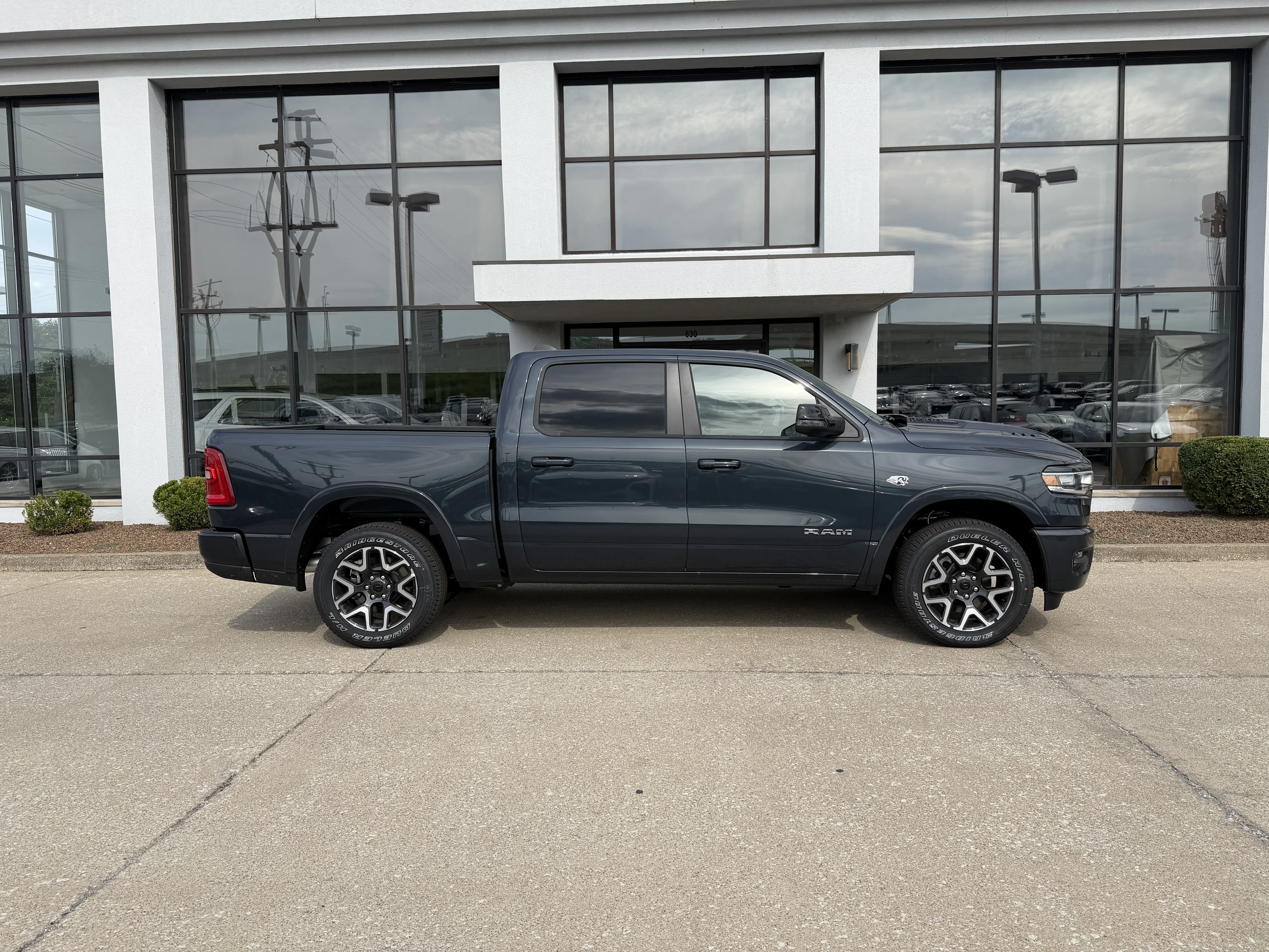 New 2026 Forged Blue Metallic Exterior Paint RAM Laramie image 3