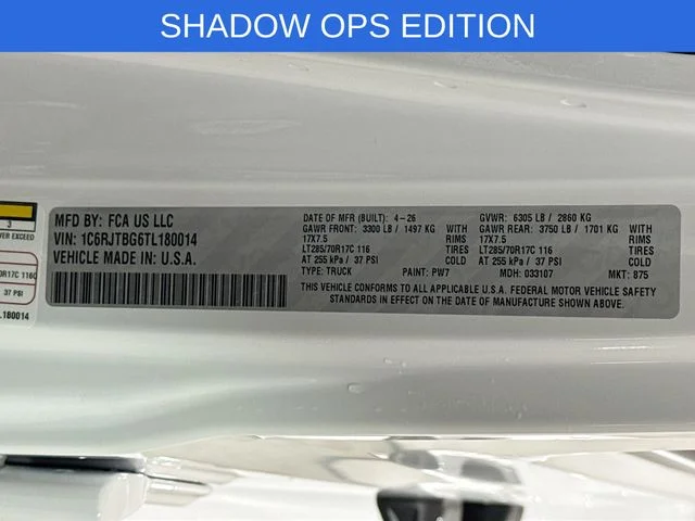 New 2026 White/off-white Jeep Rubicon image 29