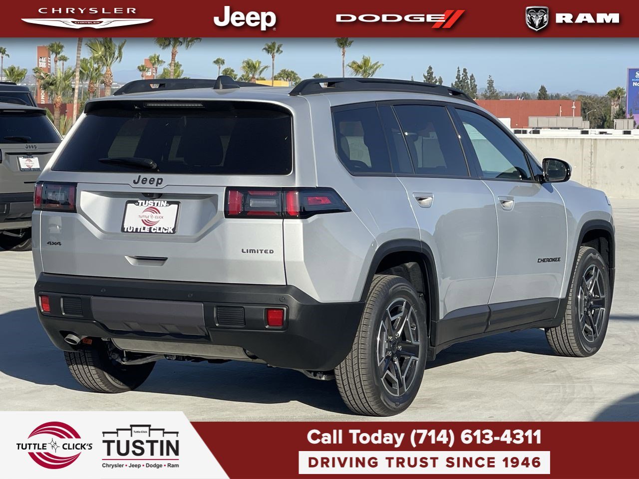 New 2026 Silver Zynith Clearcoat Jeep Limited image 6
