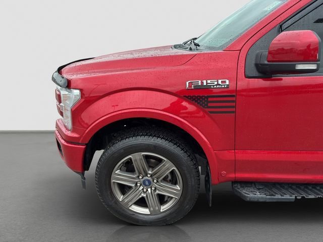 Used 2020 Red Ford LARIAT image 10