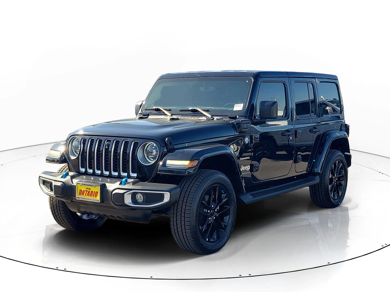 Certified Used 2023 Black Jeep Sahara 4xe image 7