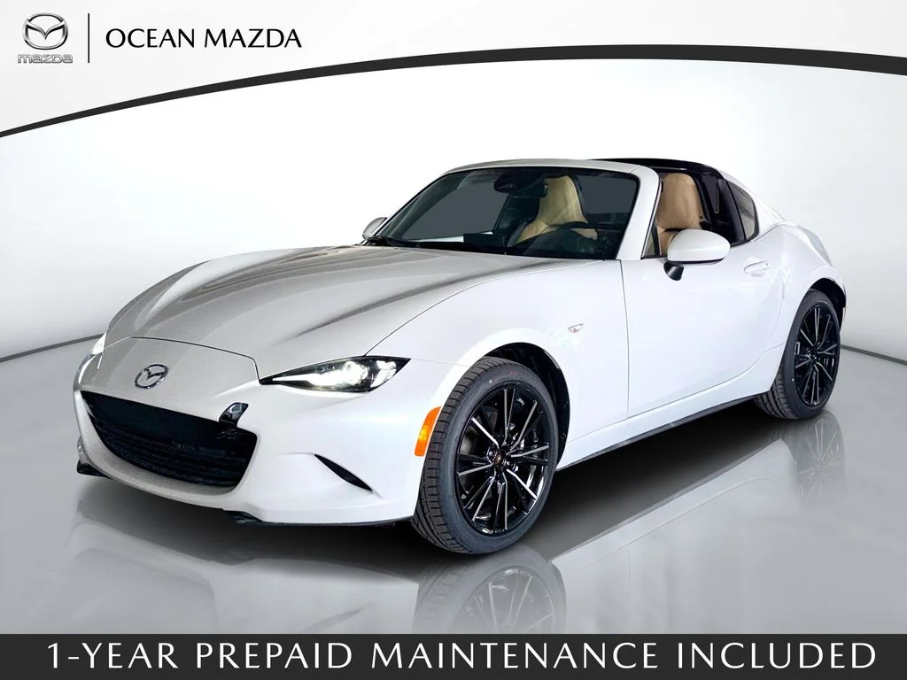 New 2026 Mazda MX-5 Miata RF Grand Touring CONVERTIBLE in Doral