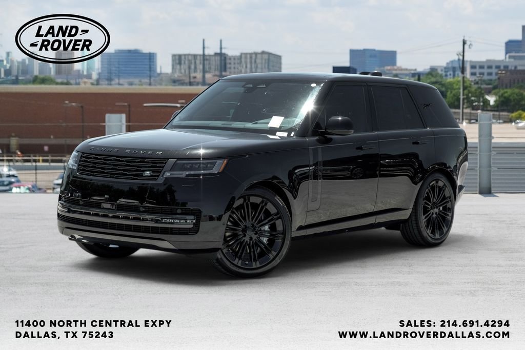 New 2026 Santorini Black Metallic Land Rover SE image 1