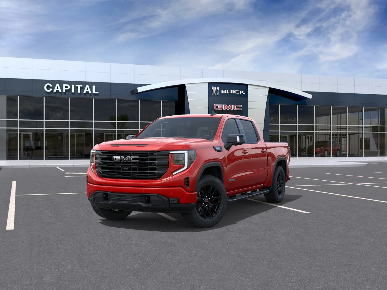 New 2026 CARDINAL RED GMC Elevation image 8