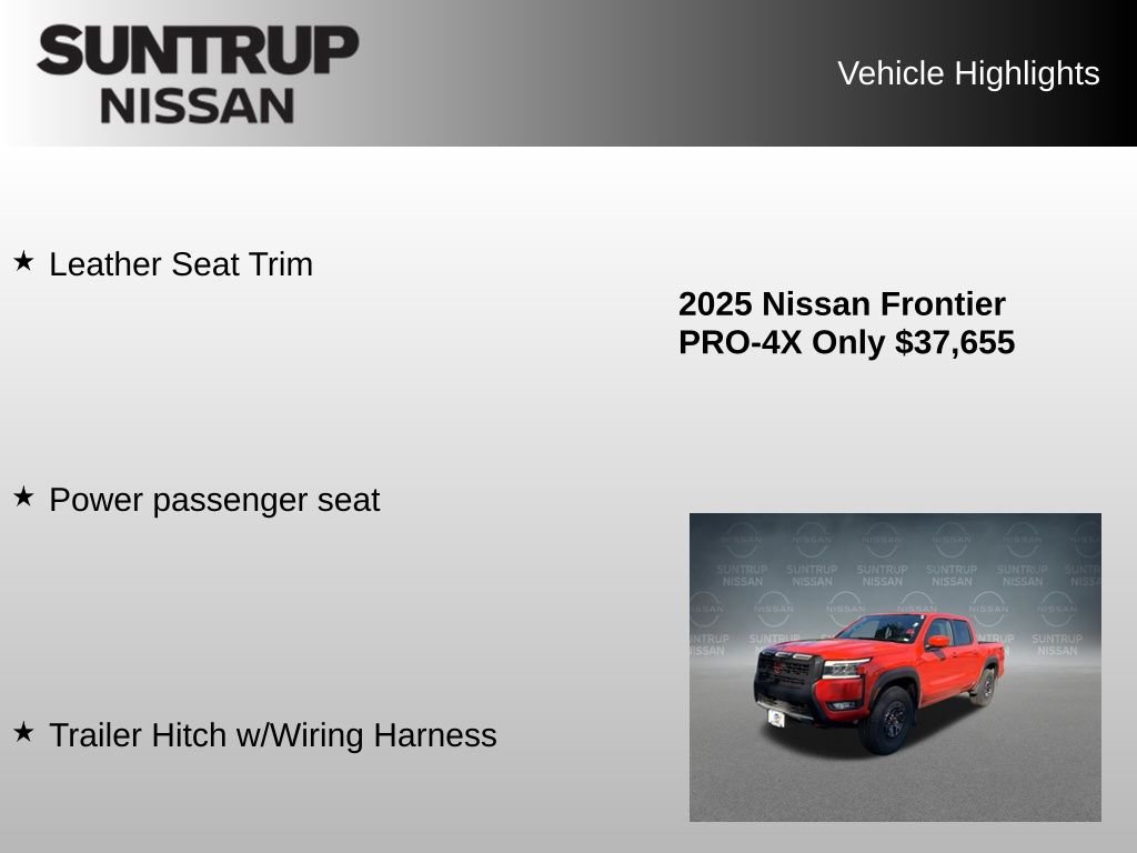 Used 2025 Orange Nissan PRO-4X image 39