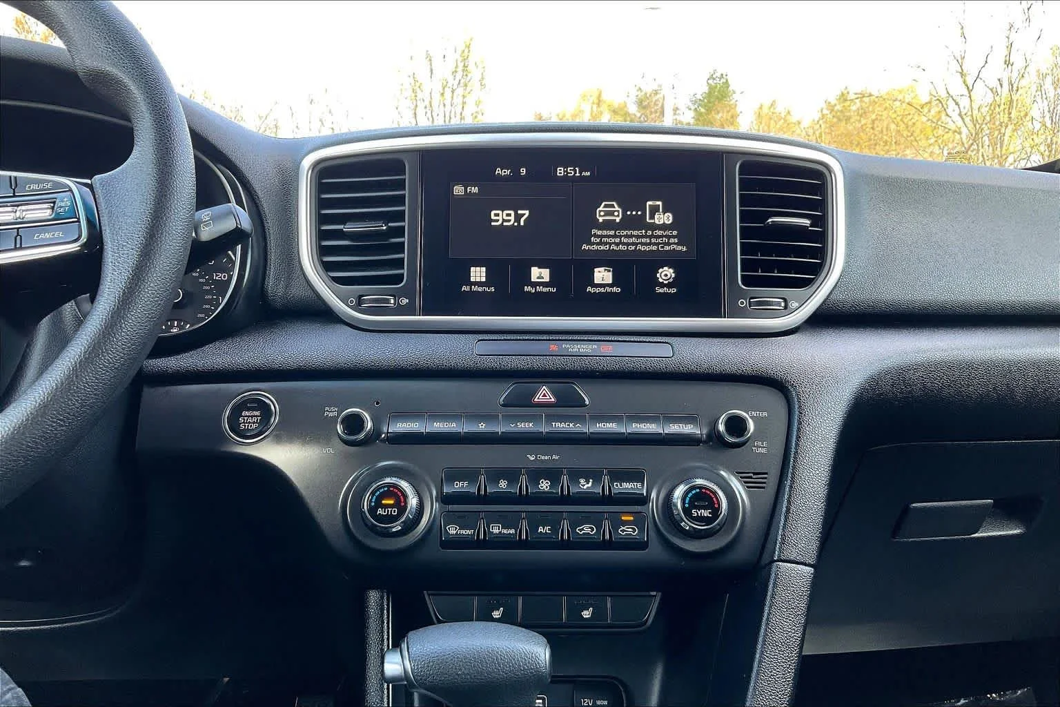 Used 2022 Black Cherry Kia LX image 53