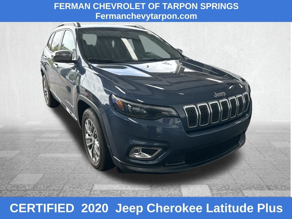 Used 2020 Blue Jeep Latitude Plus image 1