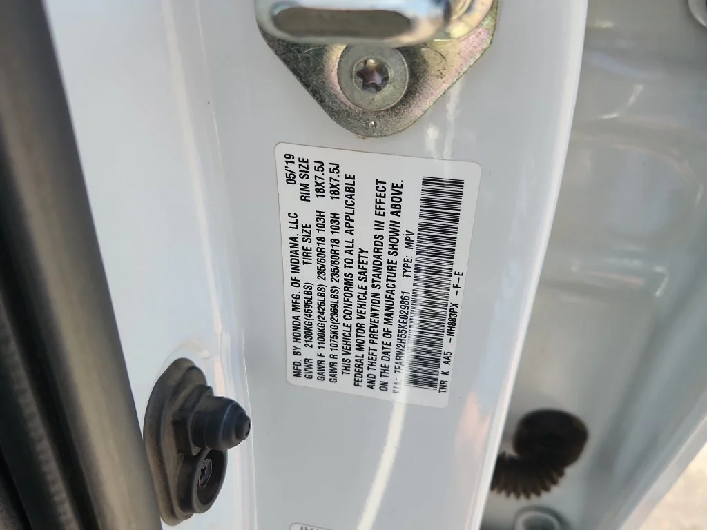 Used 2019 White Honda EX image 14
