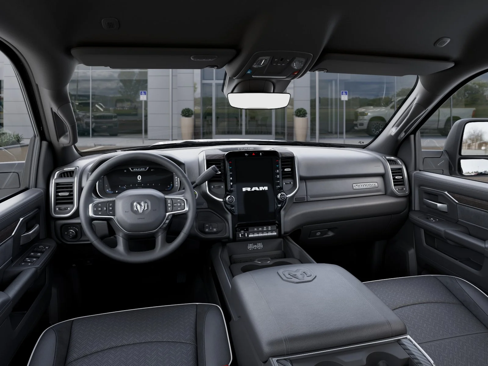 New 2026 Diamond Black Crystal Pearlcoat RAM Laramie image 68