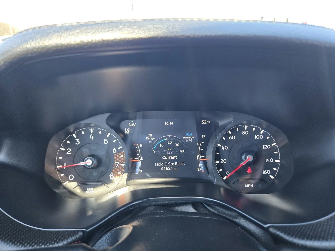 Used 2025 Bright White Clearcoat Jeep Trailhawk image 24