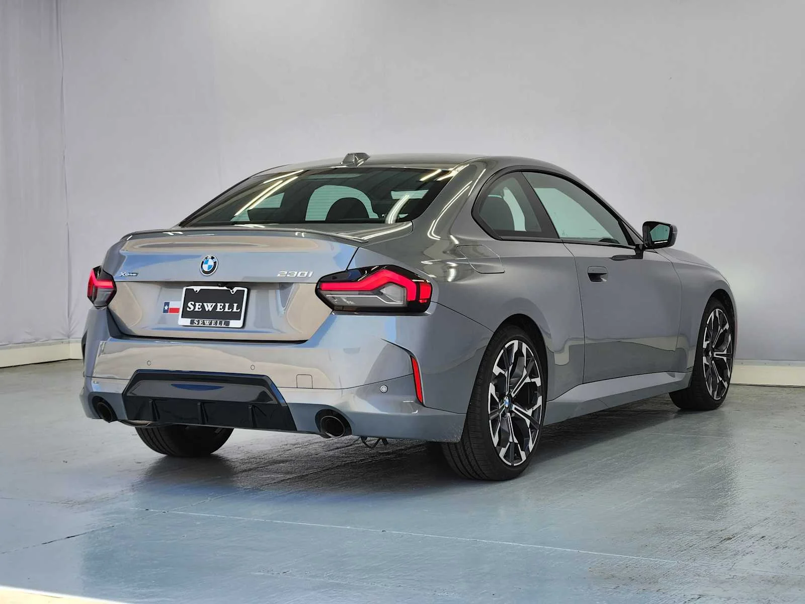 Certified Used 2025 Skyscraper Grey Metallic BMW 230i xDrive image 4