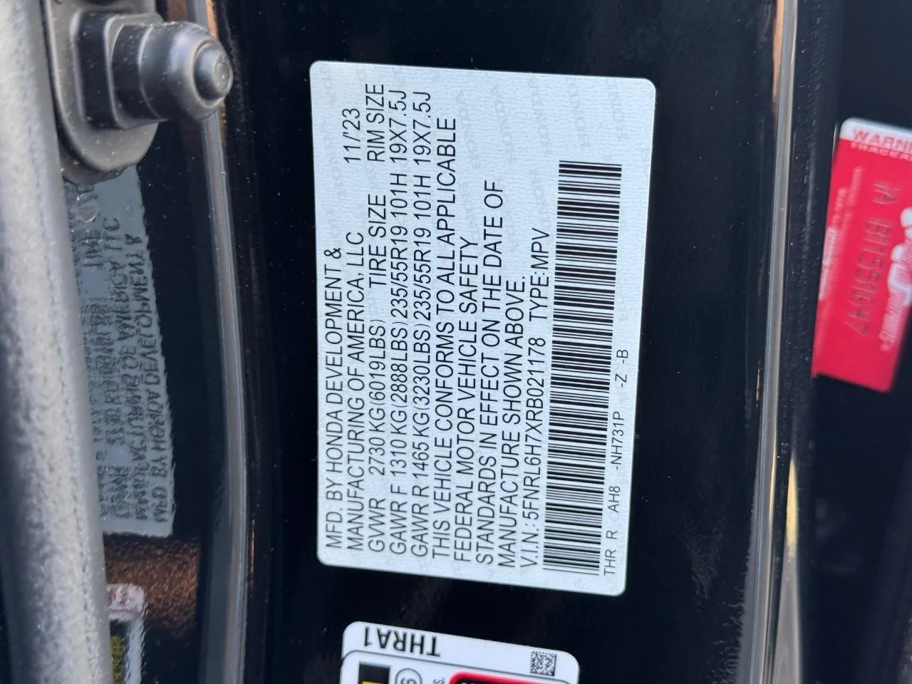2024 Honda Odyssey SPORT - Photo 27