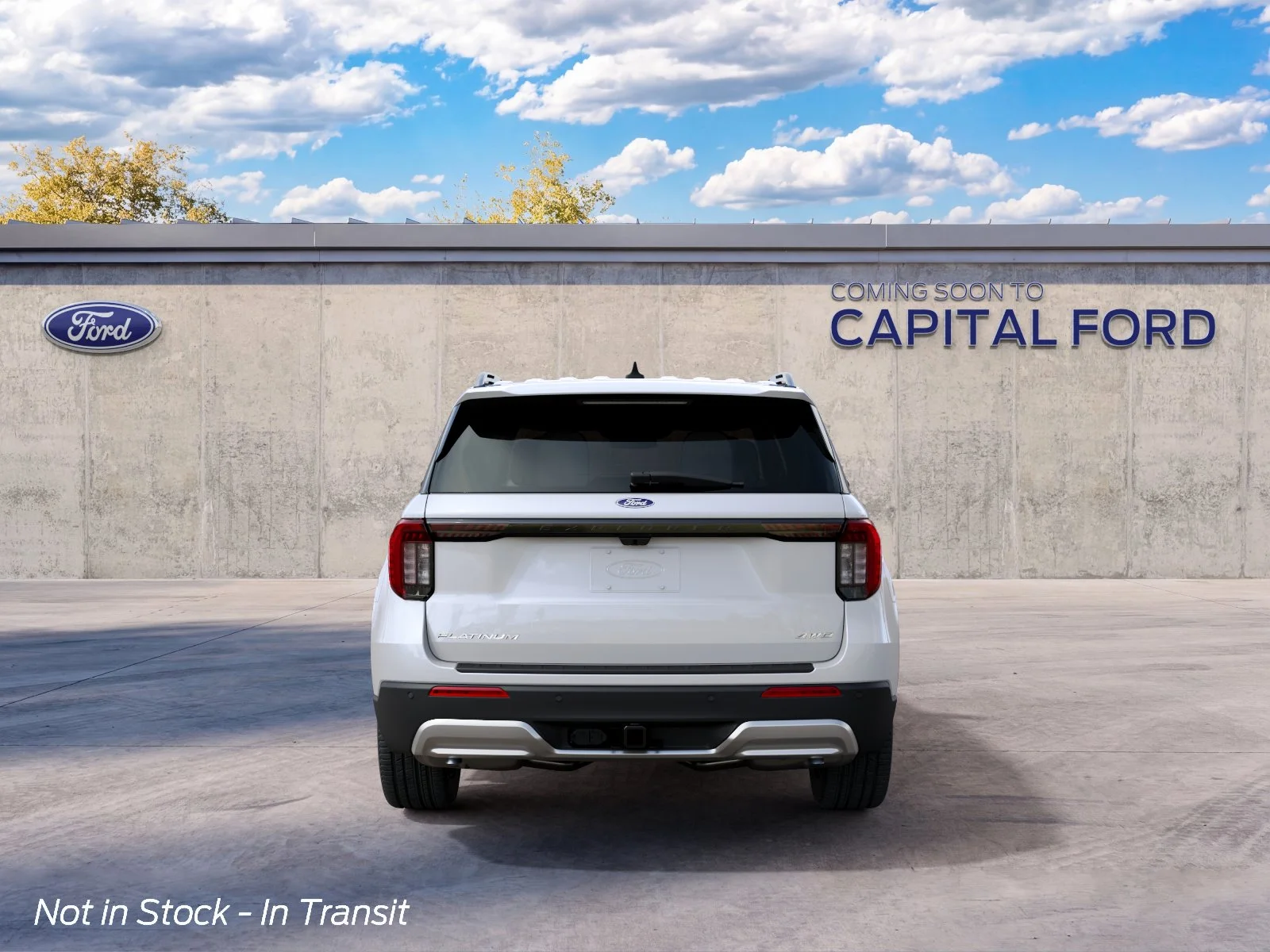 New 2027 Star White Metallic Tri-Coat Ford Platinum™ image 31