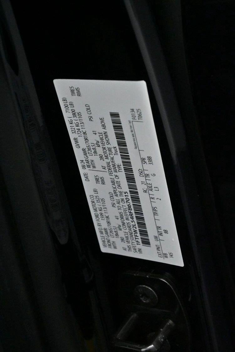 Used 2024 Agate Black Ford STX image 38