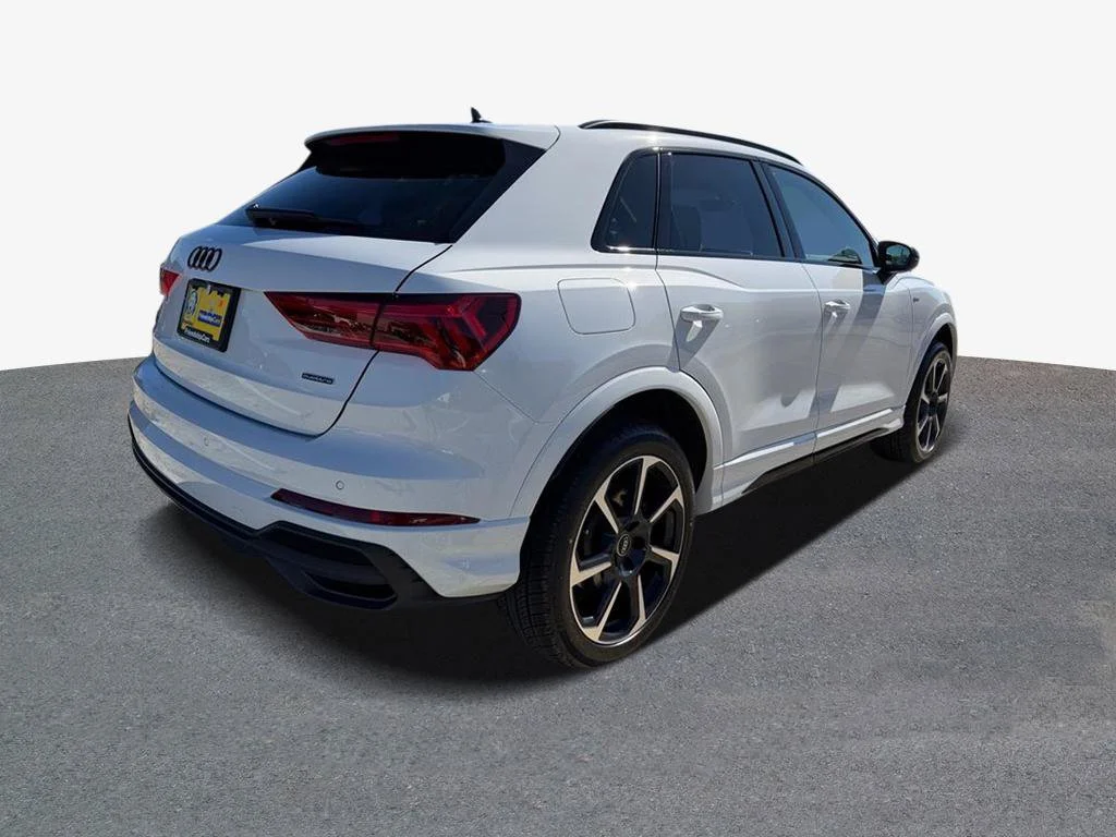 Used 2025 White Audi Premium Plus image 3