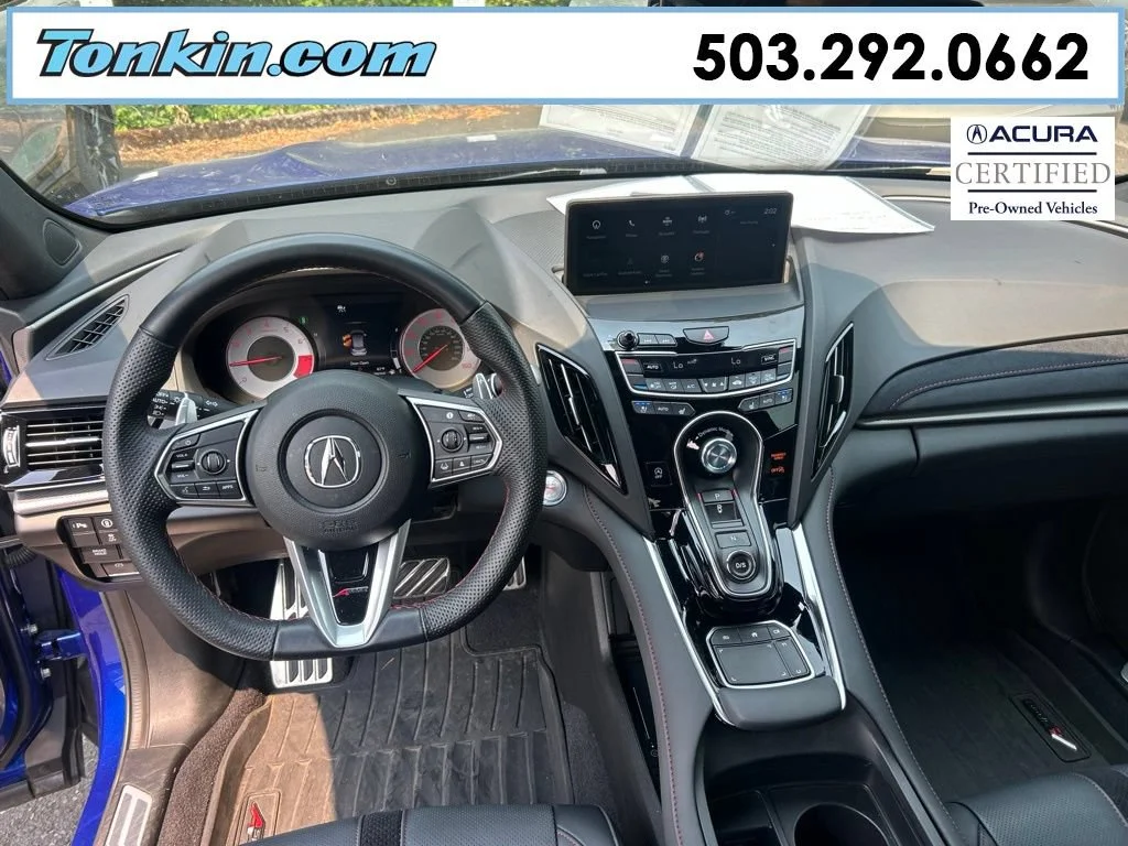 Certified Used 2023 Apex Blue Pearl Acura SH-AWD A-SPEC image 24