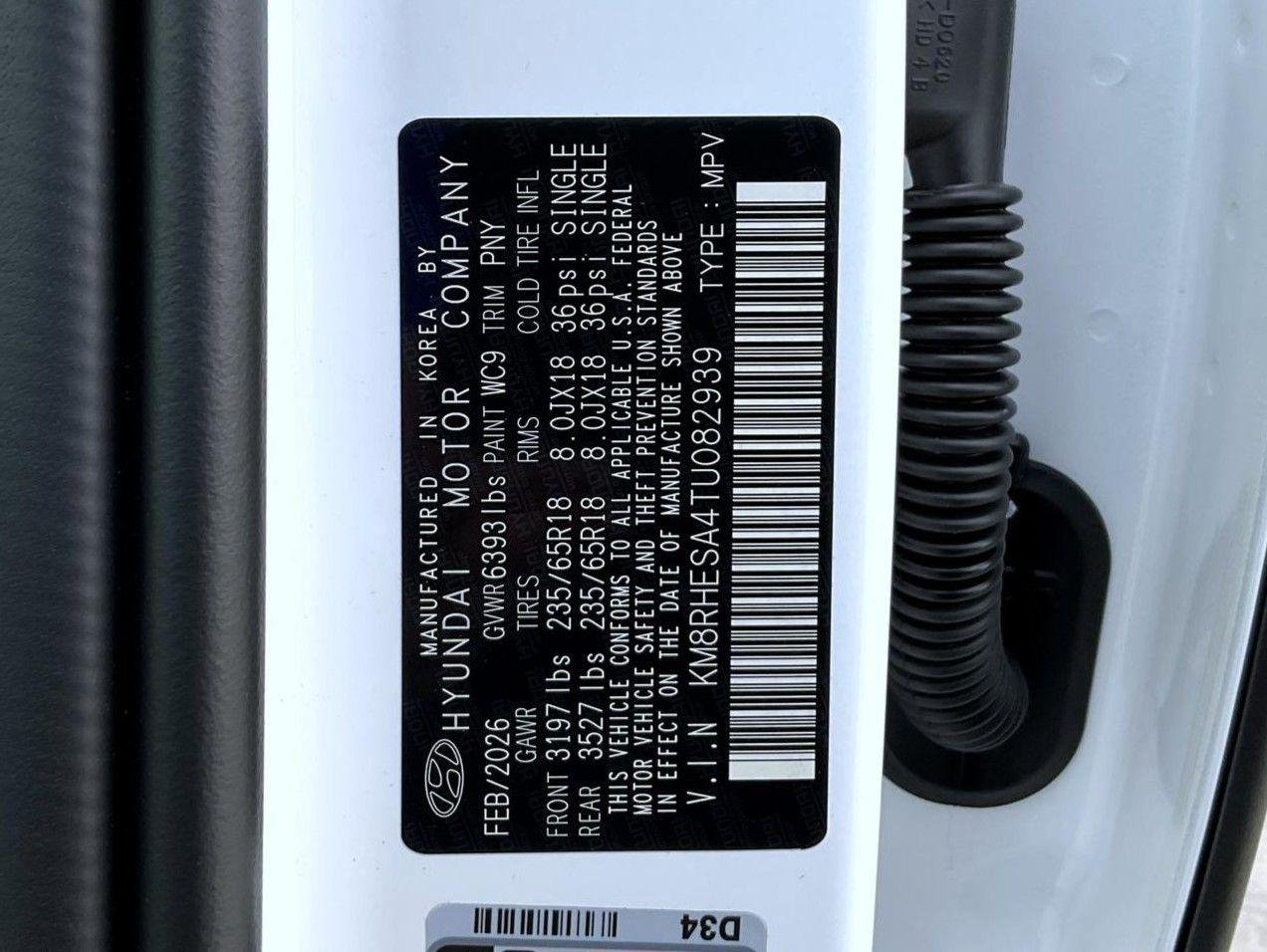 New 2026 White Hyundai SEL Premium image 28
